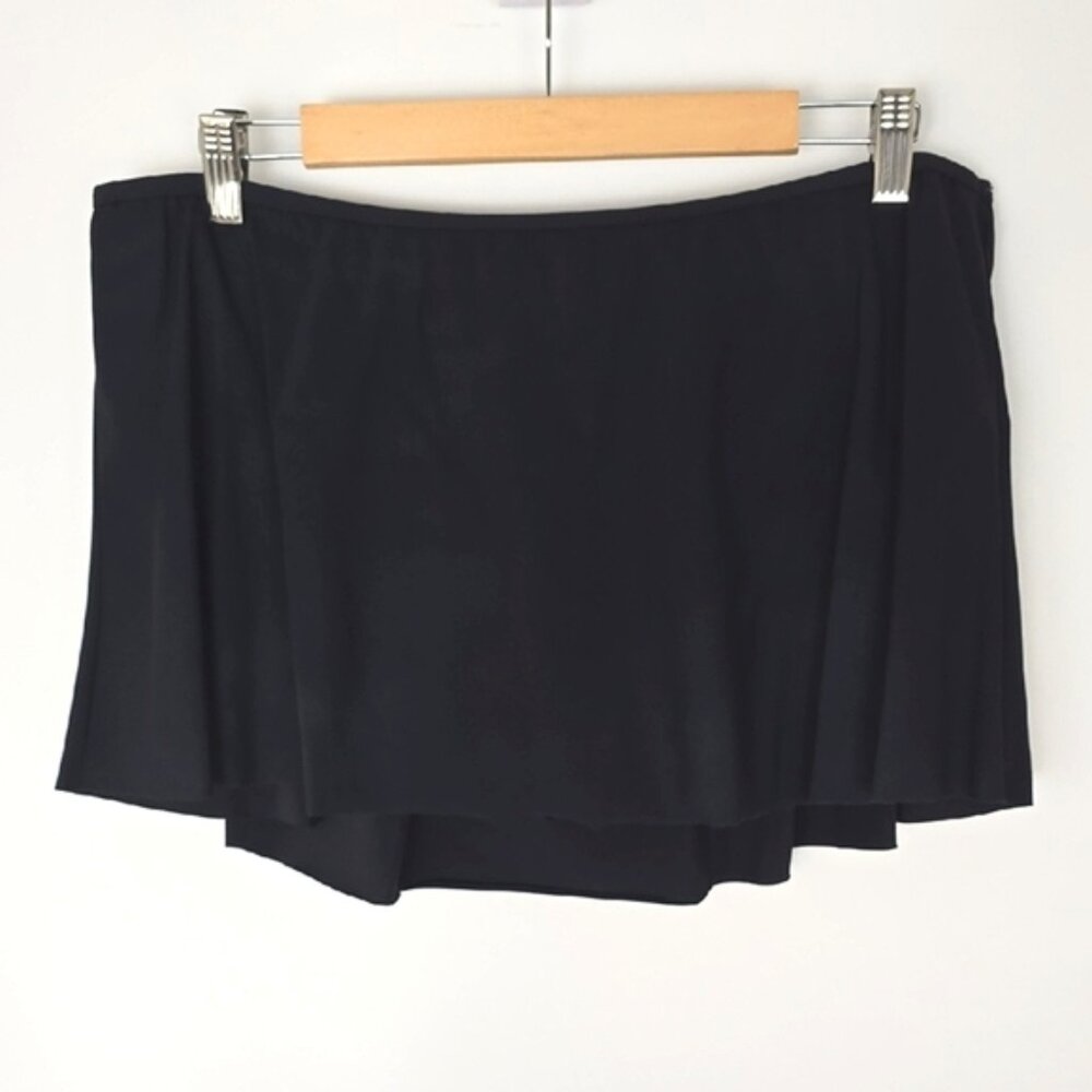 Profile by Gottex Women's Black Swim Skirt Flowy Size XL